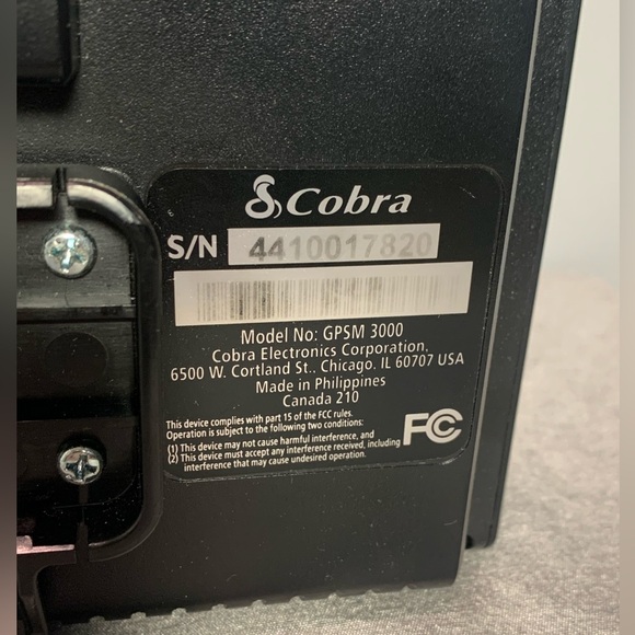 Cobra GPSM 2200 Portable Mobile Navigation System Touch Screen GPS Bundle - Picture 12 of 13